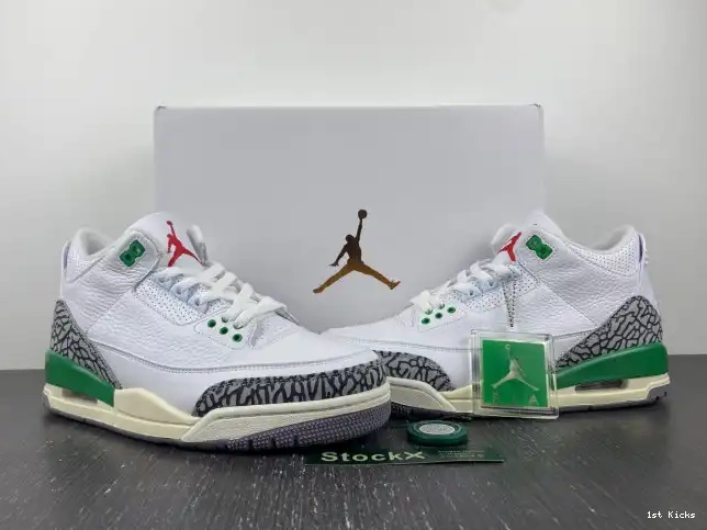 1st Kicks Shoes (W) CK9246-136 3 Lucky Green Retro Jordan 0522